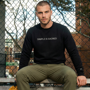 Simple is Sacred - Premium Sweatshirt