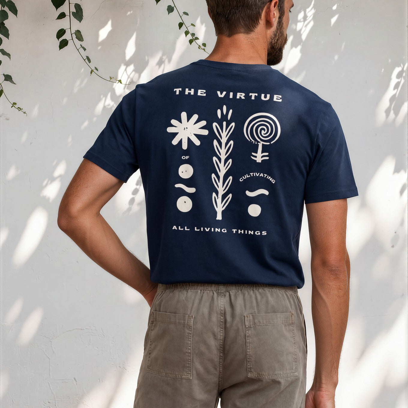 unisex-organic-mid-light-crafter-t-shirt-french-navy-back-6a0492734d920-men_footwear_05_front-Outerknown_The_Tides_Pant_Kelp_Bloom_1-Marcus-Scattered_Glimmer.jpg